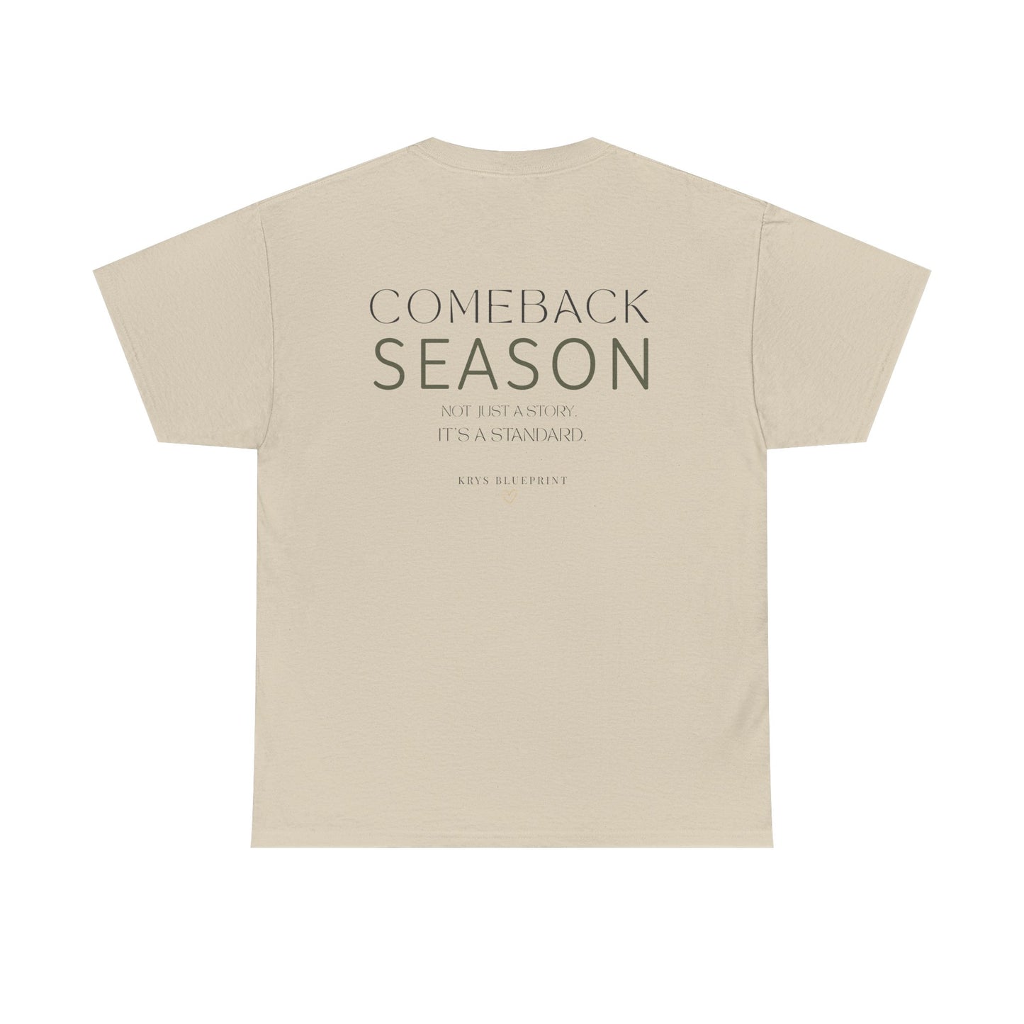 Comeback Season Tee-Blueprint Merch