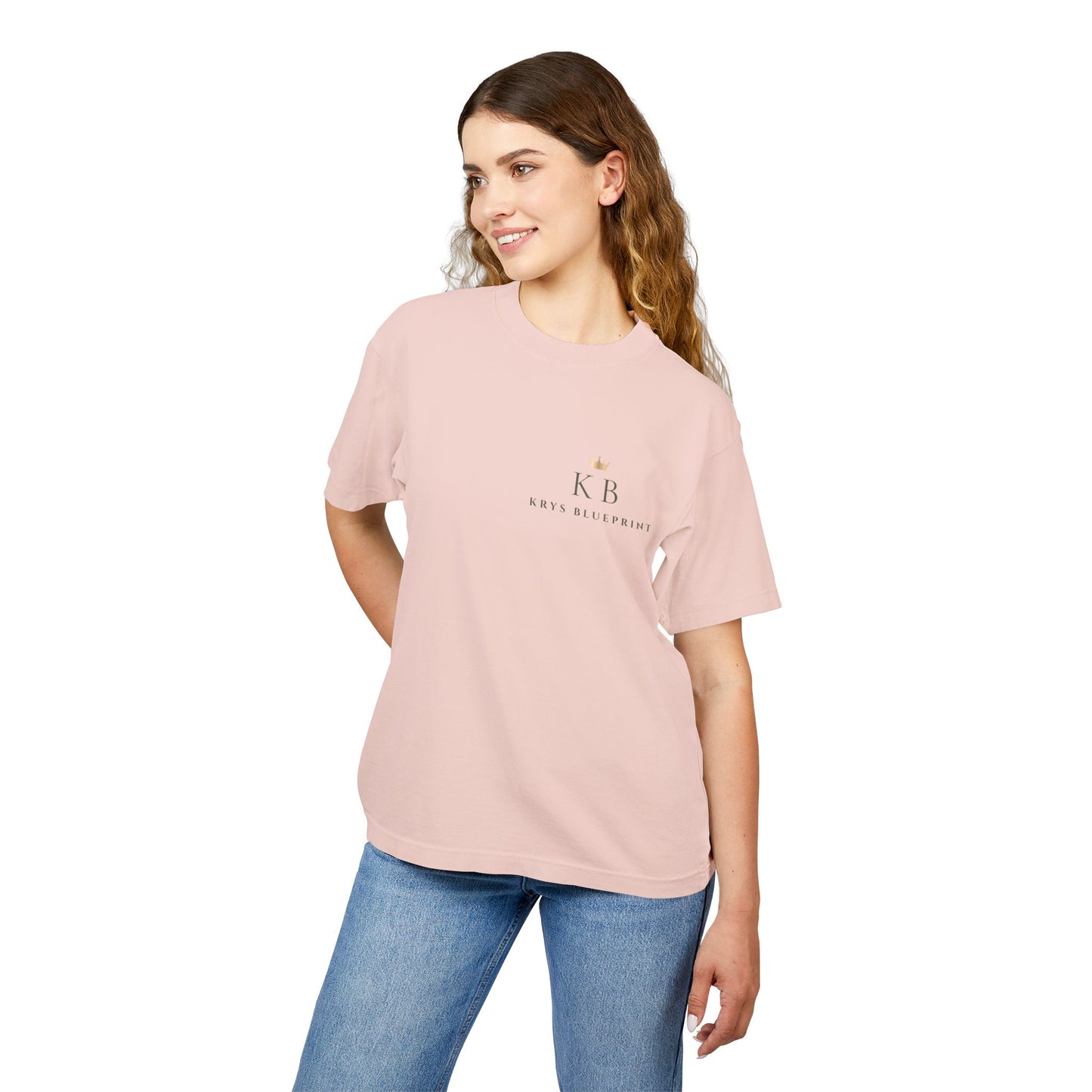 Women's Discipline Today Freedom Tomorrow Olive lettering Tee — Krystle Blueprint