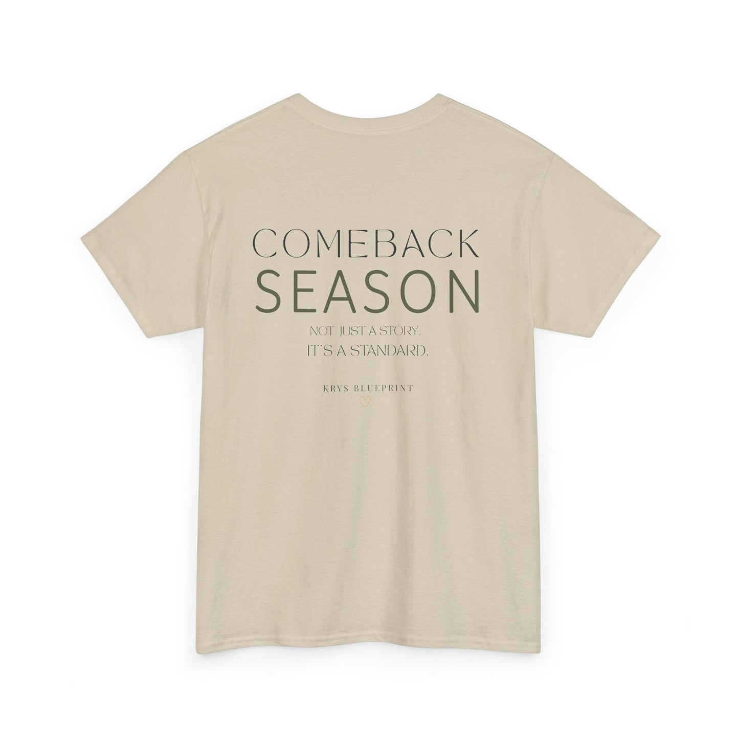 Comeback Season Tee-Blueprint Merch