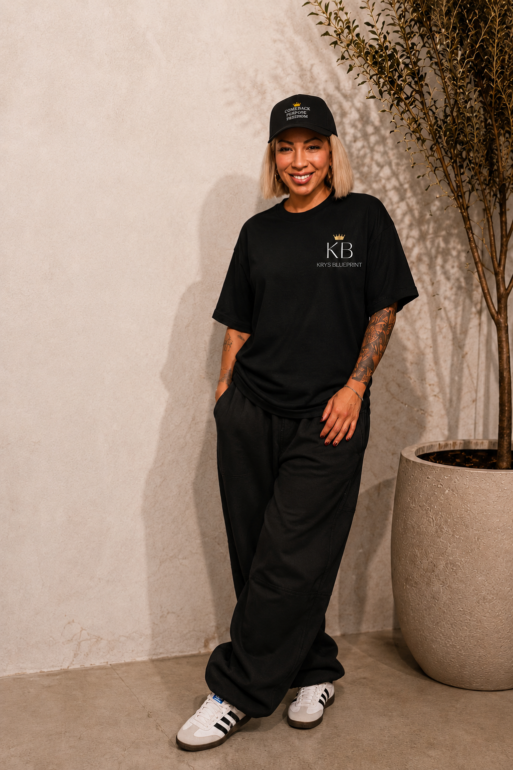 Comeback Purpose Freedom Embroidered Cap