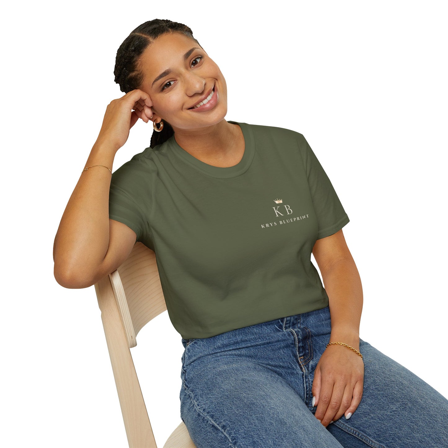Women's Discipline Today Freedom Tomorrow T-Shirt- Krys Blueprint