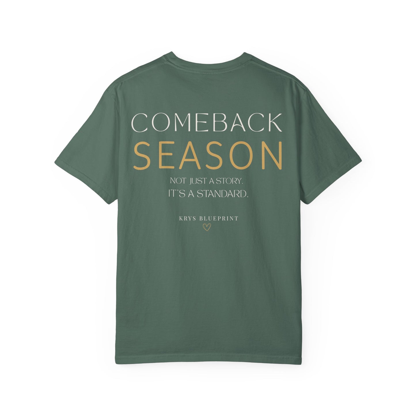 Comeback Season Tee-Blueprint Merch