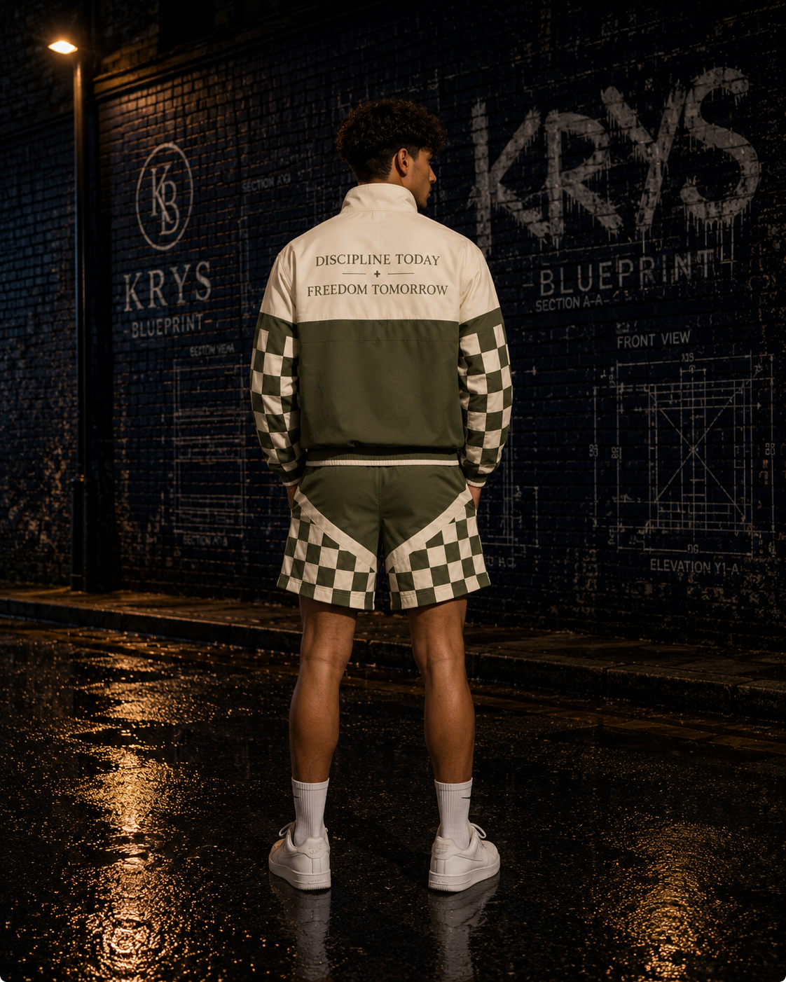 🫒 Discipline Today• Freedom Tomorrow Windbreaker Set